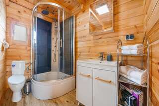 Лоджи Domki Sun & Snow Sztutowska Kępa Штутово Шале с одной спальней-16